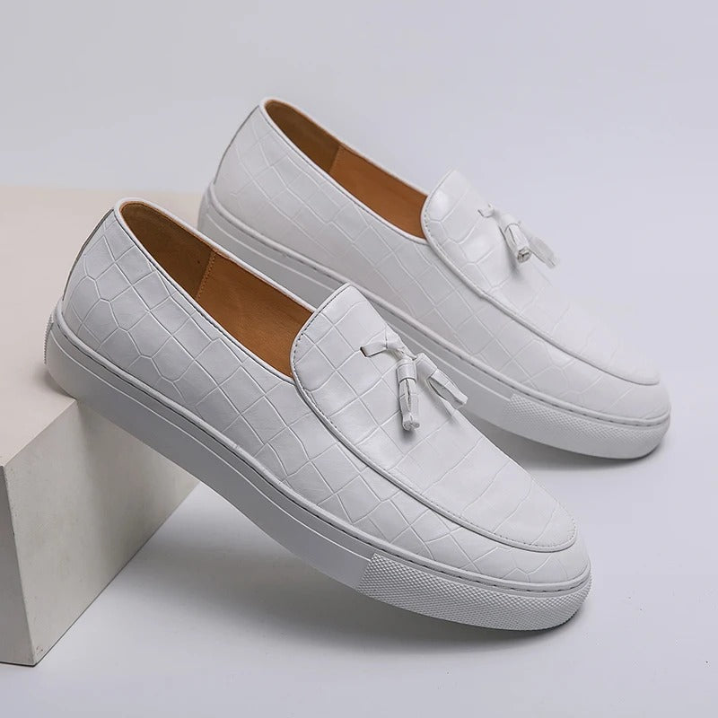 Variant image for Men's Elegant Leather Loafers with Sophisticated Design-21
