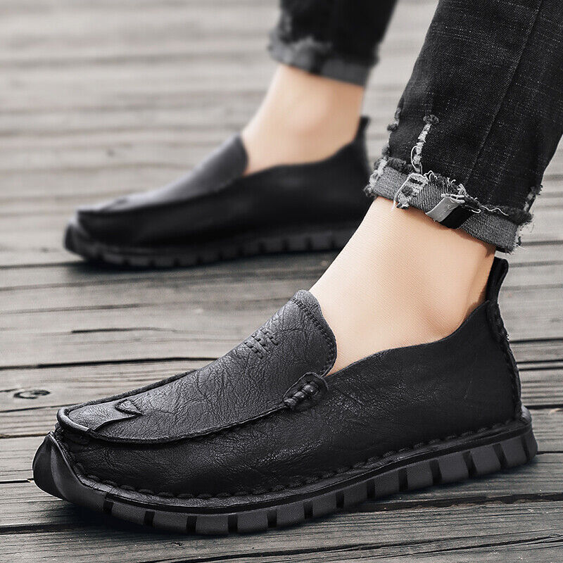 Variant image for Men's Elegant Handmade Leather Loafer with Slip-On Design-19