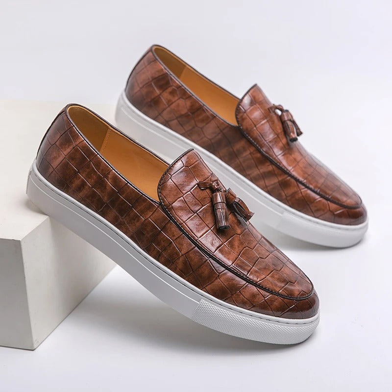Variant image for Men's Elegant Leather Loafers with Sophisticated Design-4
