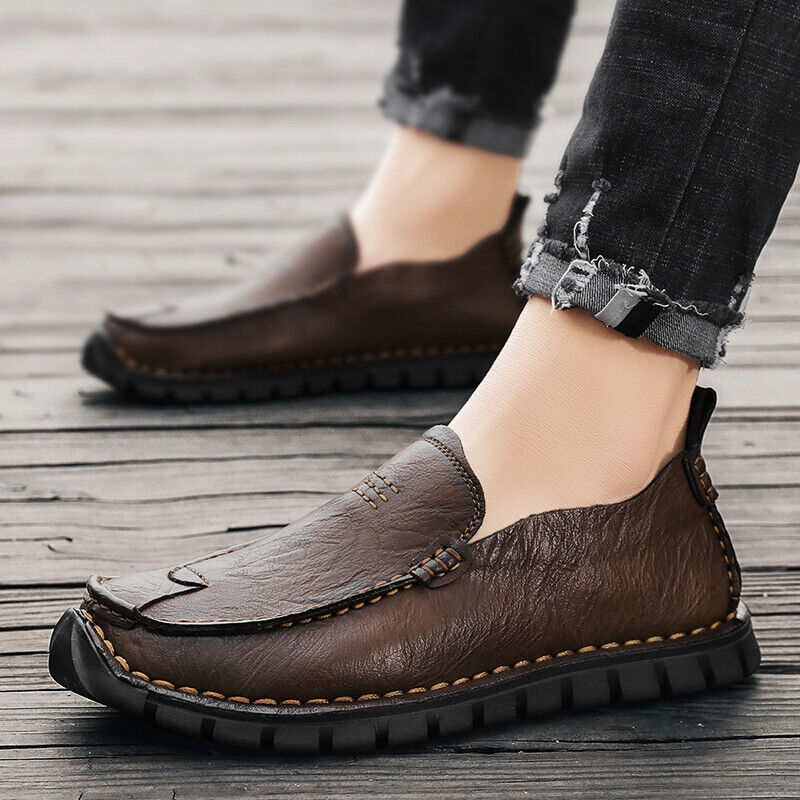 Variant image for Men's Elegant Handmade Leather Loafer with Slip-On Design-1