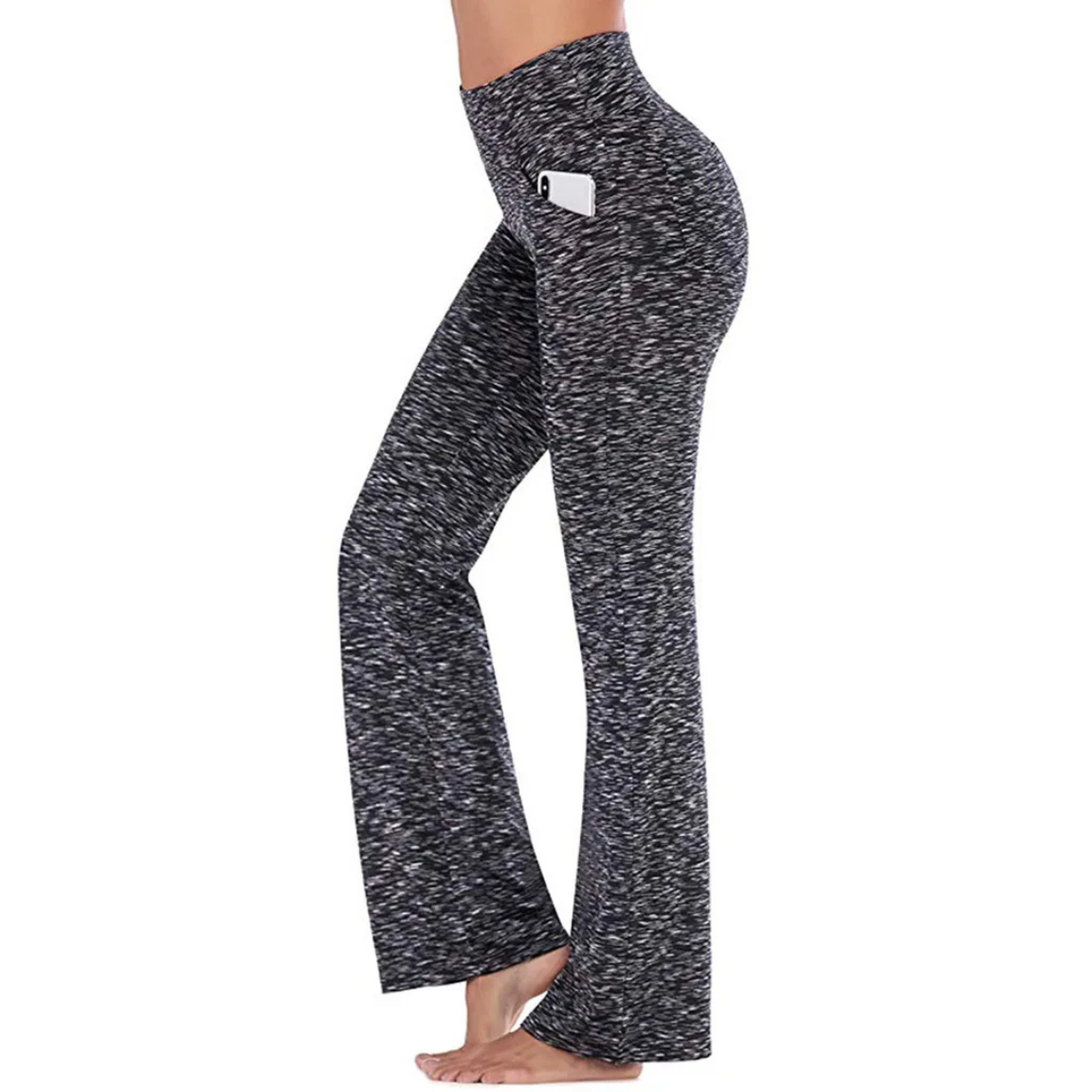 Variant image for Women's Stylish Stretch Yoga Pants with High Waist and Phone Bag-6