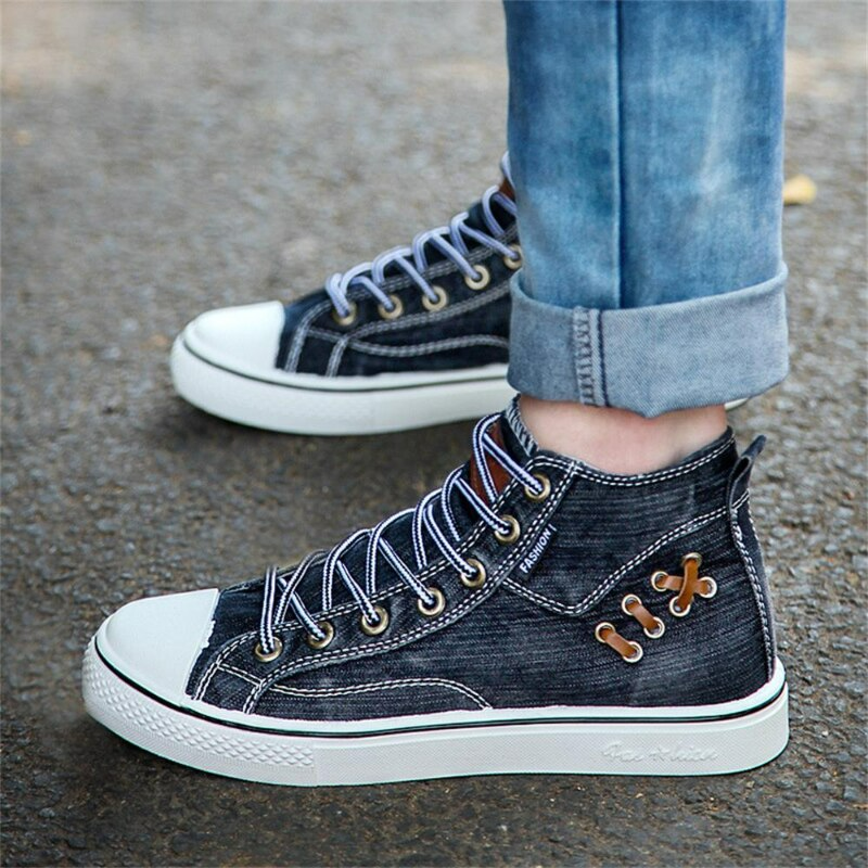 Variant image for Women's Stylish Lightweight Canvas Sneakers with Robust Rubber Sole-19