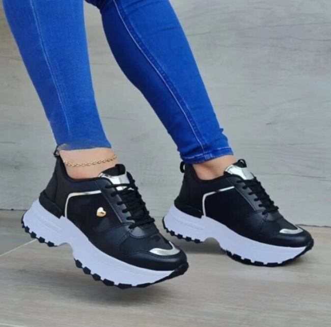 Variant image for Women's Trendy High-Quality Plateau Sneakers with Comfortable Fit-17