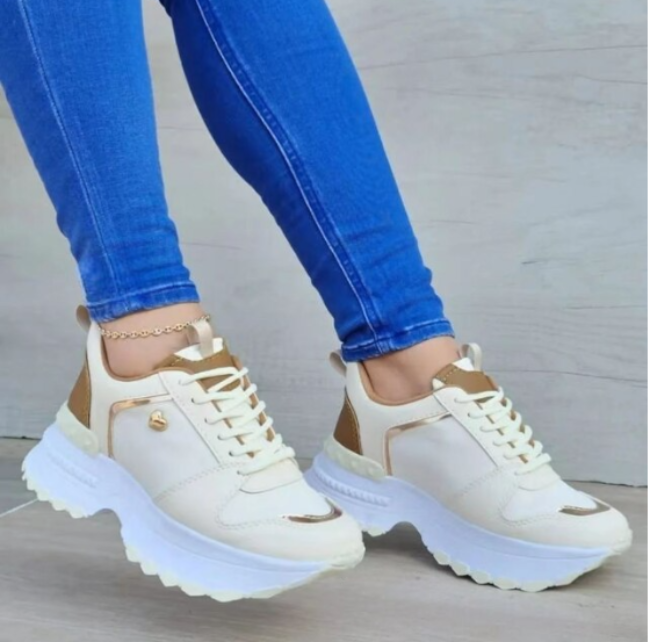 Variant image for Women's Trendy High-Quality Plateau Sneakers with Comfortable Fit-25