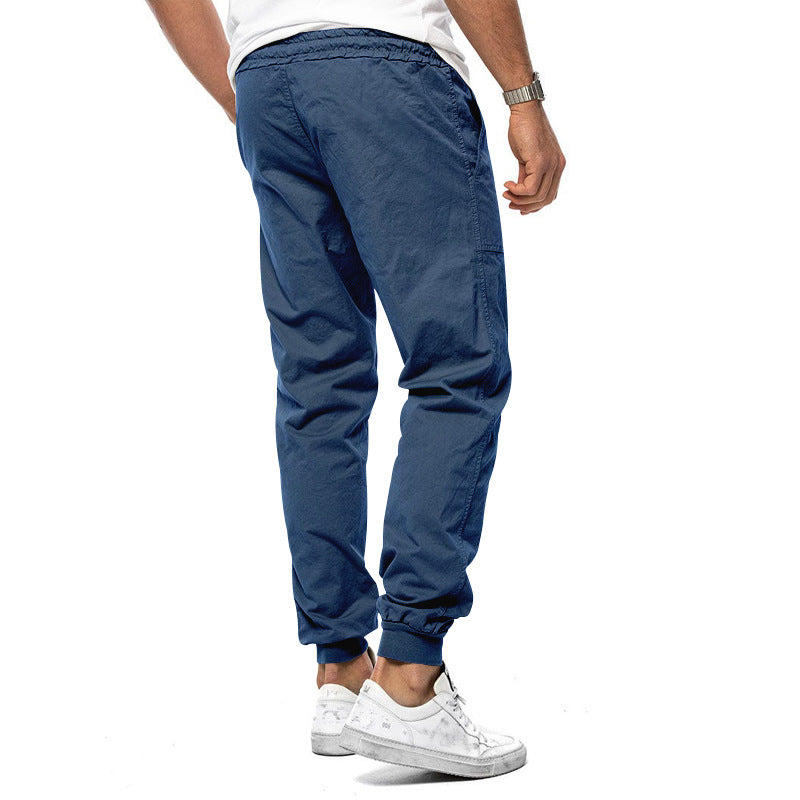 Men's Functional Wear-Resistant Cargo Pants with Multiple Pockets
