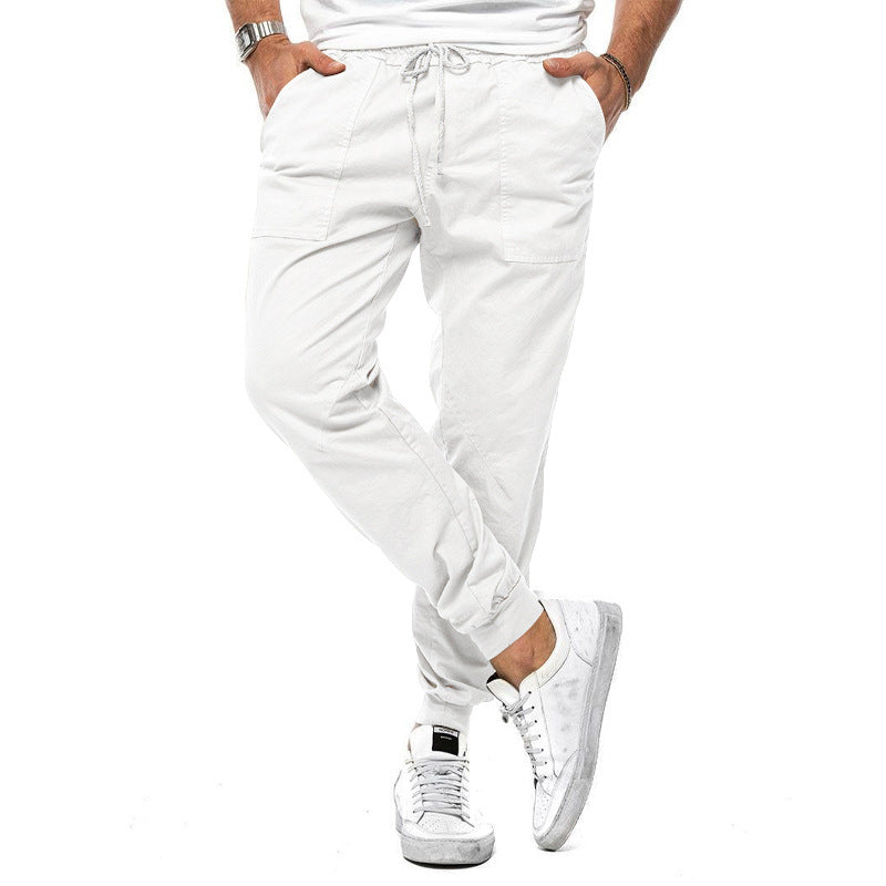 Variant image for Men's Functional Wear-Resistant Cargo Pants with Multiple Pockets-16