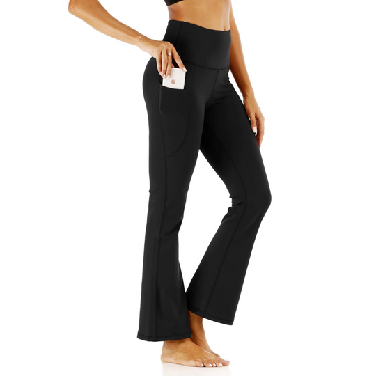 Women's Casual High Waisted Flared Trousers | Perfect for All Seasons