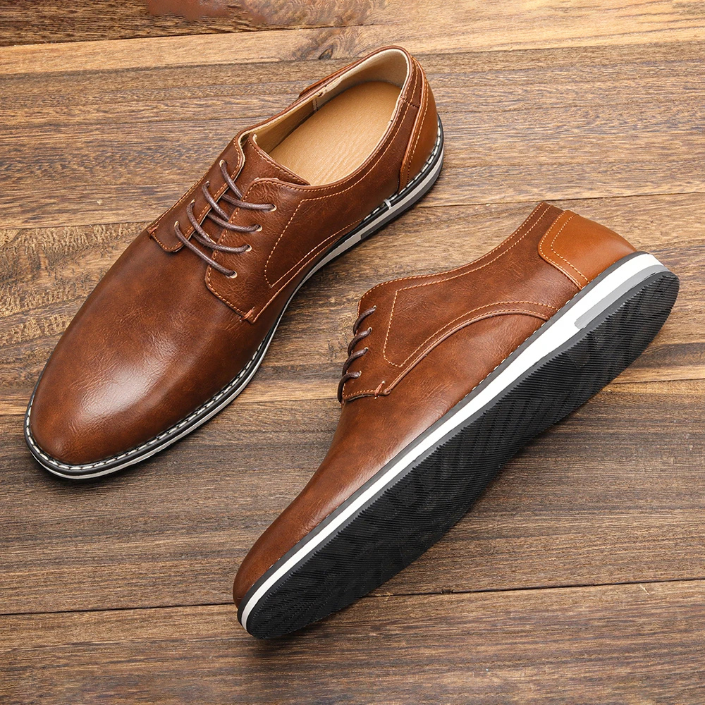 Men's Comfortable Durable Shoes with Classic Lacing