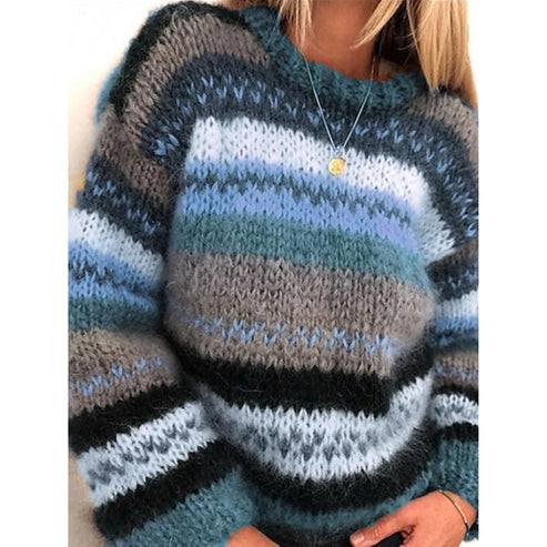 Variant image for Women's Modern Comfortable Sweater with Refined Cut-7