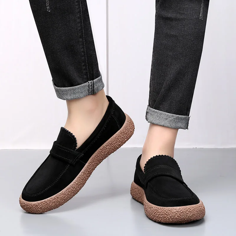 Men's Elegant Leather Loafer with Supportive Inner Sole