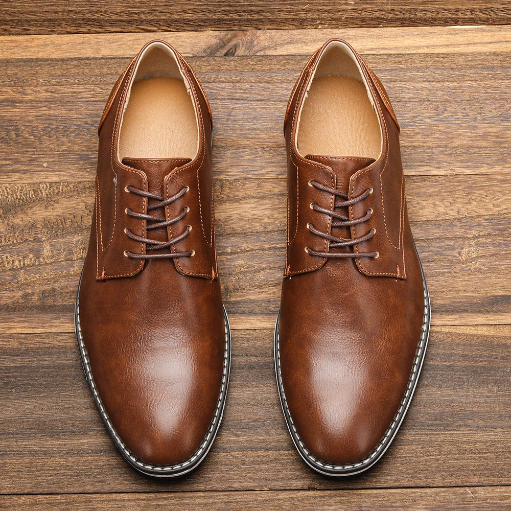 Variant image for Men's Comfortable Durable Shoes with Classic Lacing-1