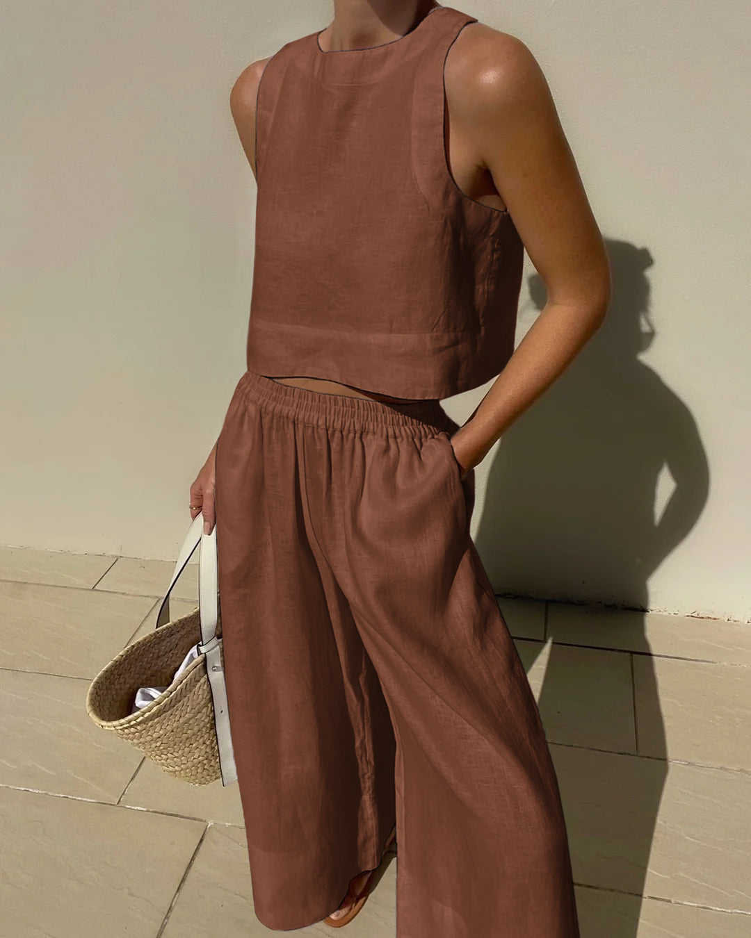 Variant image for Women's Stylish High-Quality Two-Part Set with Coordinated Pieces-43