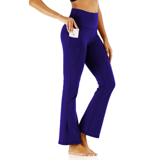 Women's Casual High Waisted Flared Trousers | Perfect for All Seasons
