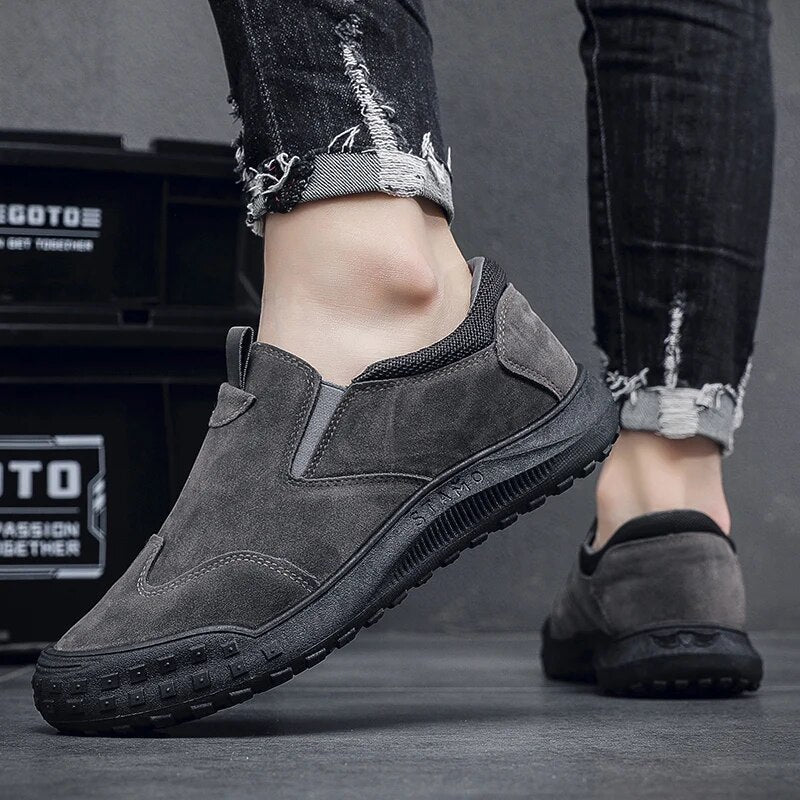 Variant image for Men's Vintage Smooth Leather Loafer with Non-Slip Sole-7