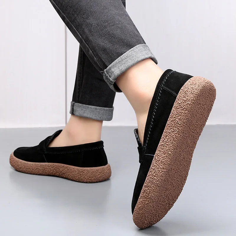 Men's Elegant Leather Loafer with Supportive Inner Sole