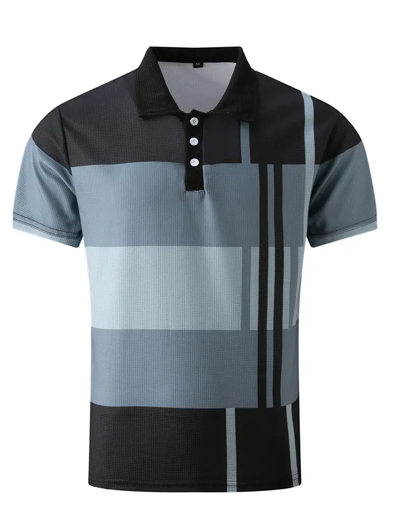 Men's Casual Colorblock MusleFit Shirt with Button | Perfect for Casual Days