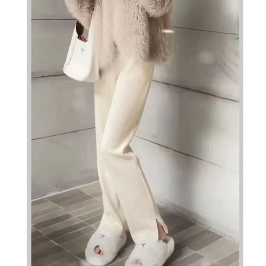 Variant image for Women's Elegant Stretch Flared Pants with High Waist-25