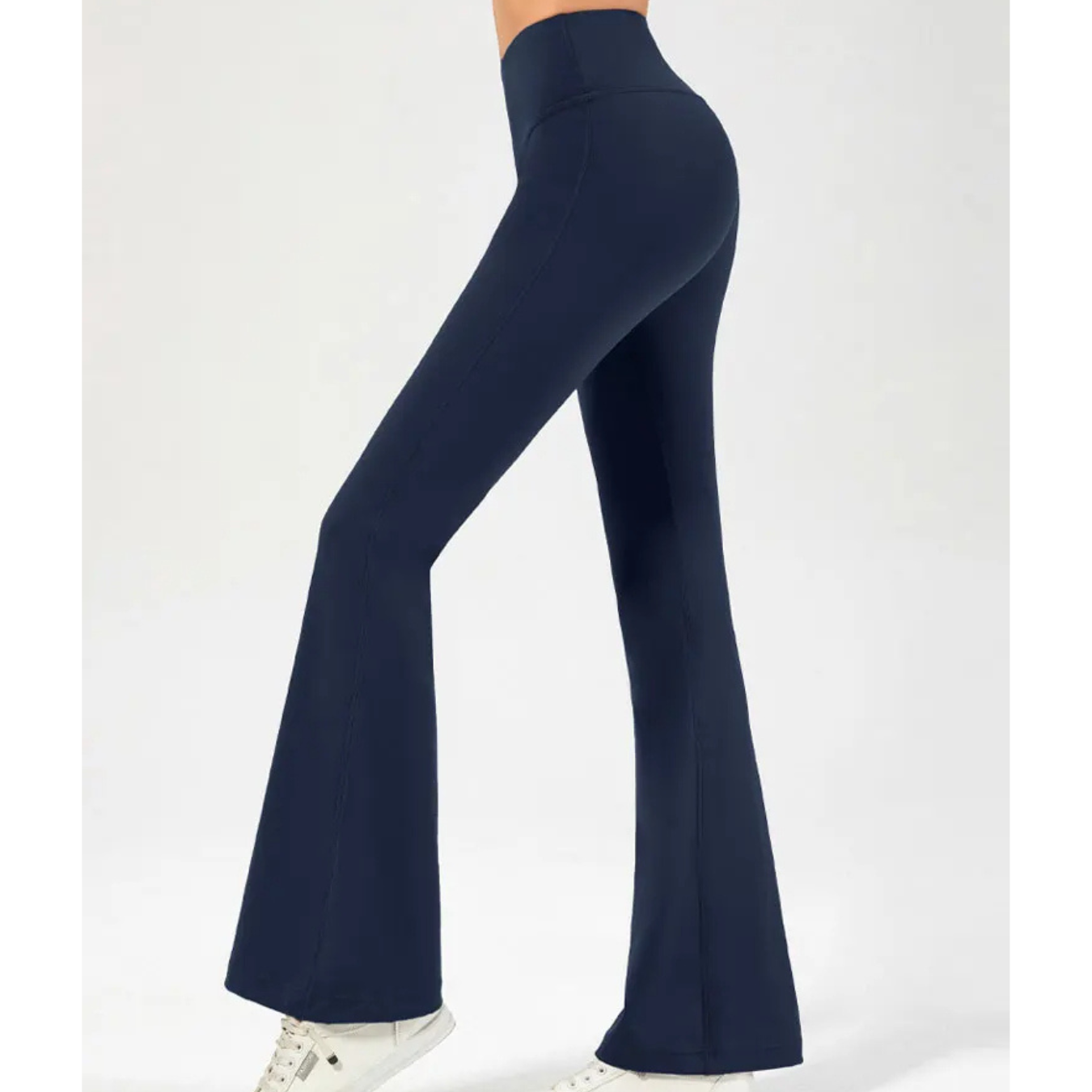 Women's Stylish Stretch Yoga Pants with Flared Wide Legs