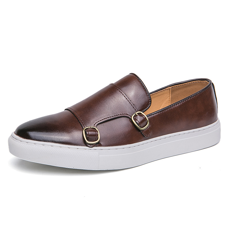 Variant image for Men's Elegant Handmade Leather Loafer with Platform Sole-10