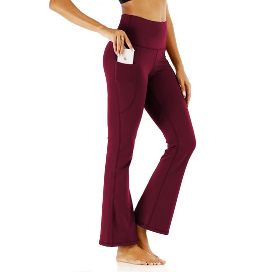 Women's Casual High Waisted Flared Trousers | Perfect for All Seasons