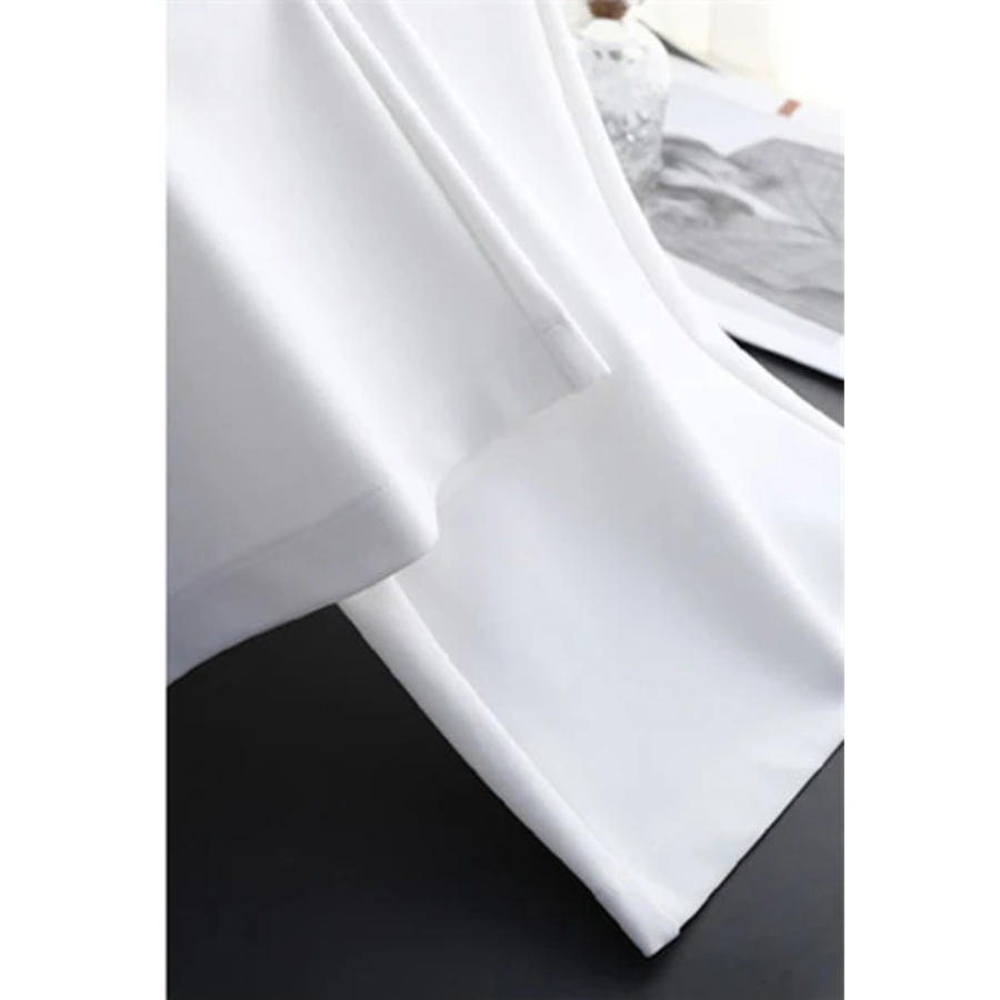 Women's Elegant High Waist Wide Leg Pants with Flared Design