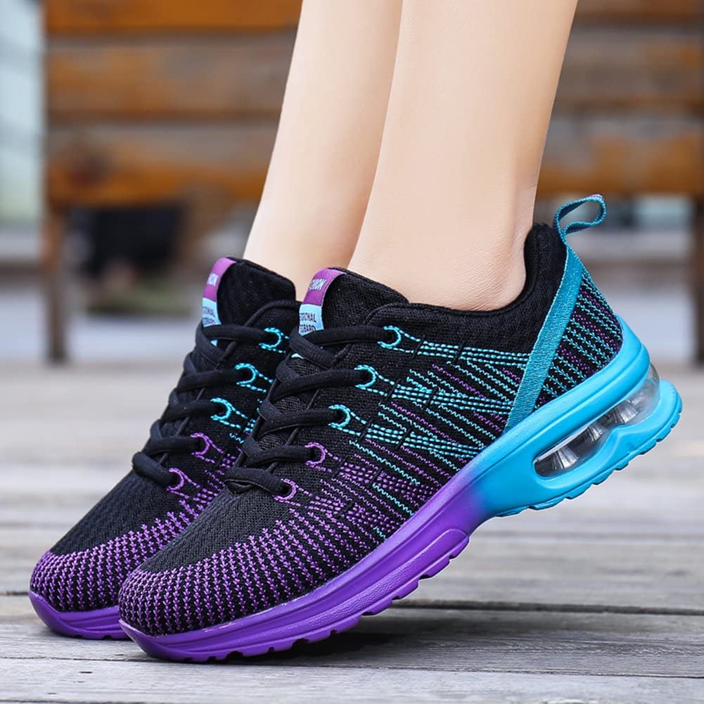 Variant image for Women's Comfortable Cotton-Polyester Sneakers with Durable Rubber Sole-1