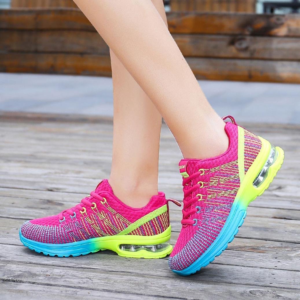 Variant image for Women's Comfortable Cotton-Polyester Sneakers with Durable Rubber Sole-17
