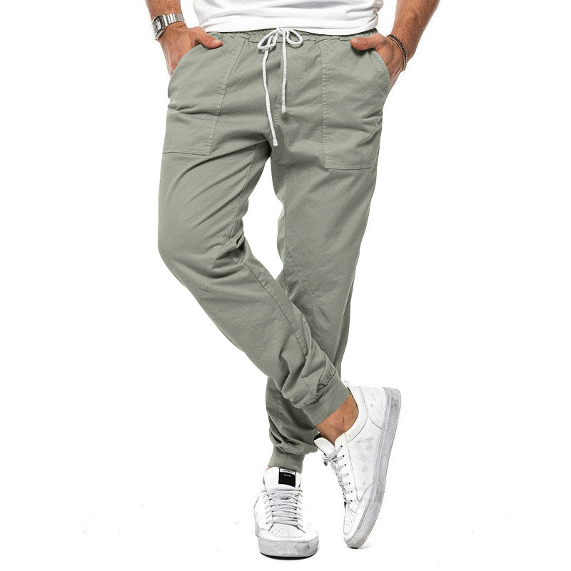 Variant image for Men's Functional Wear-Resistant Cargo Pants with Multiple Pockets-6