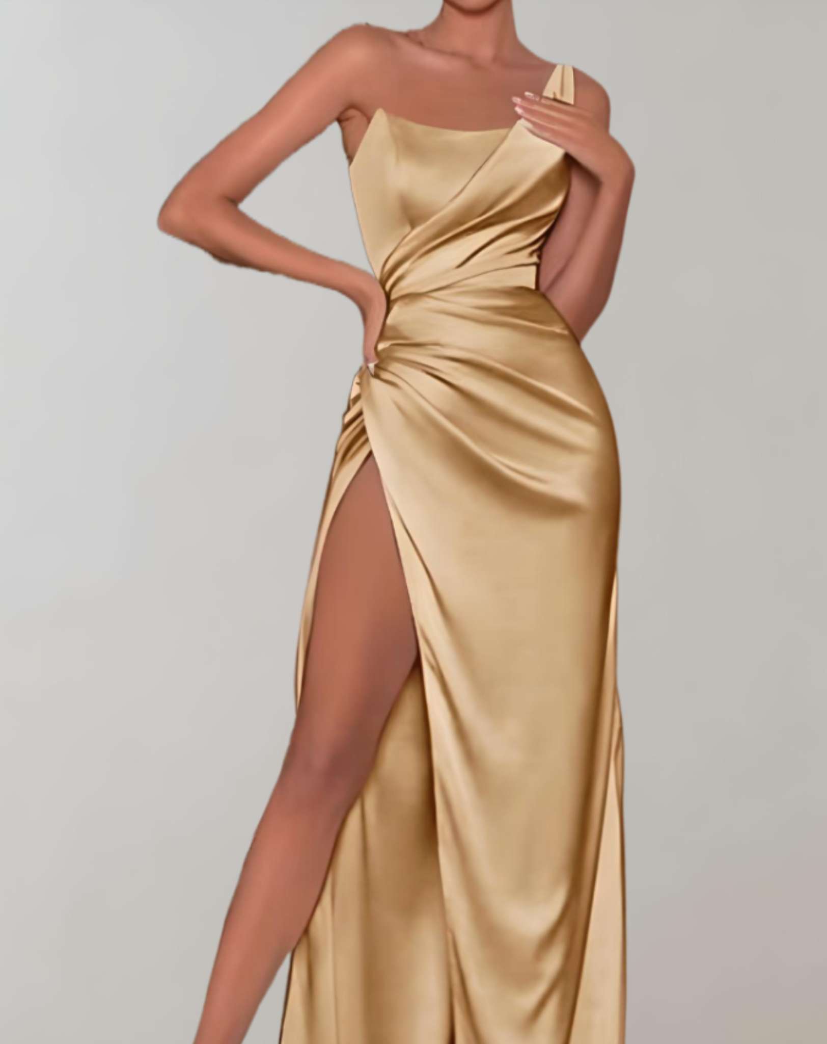 Variant image for Women's Comfortable Breathable Maxi Dress with Figure-Hugging Fit-2