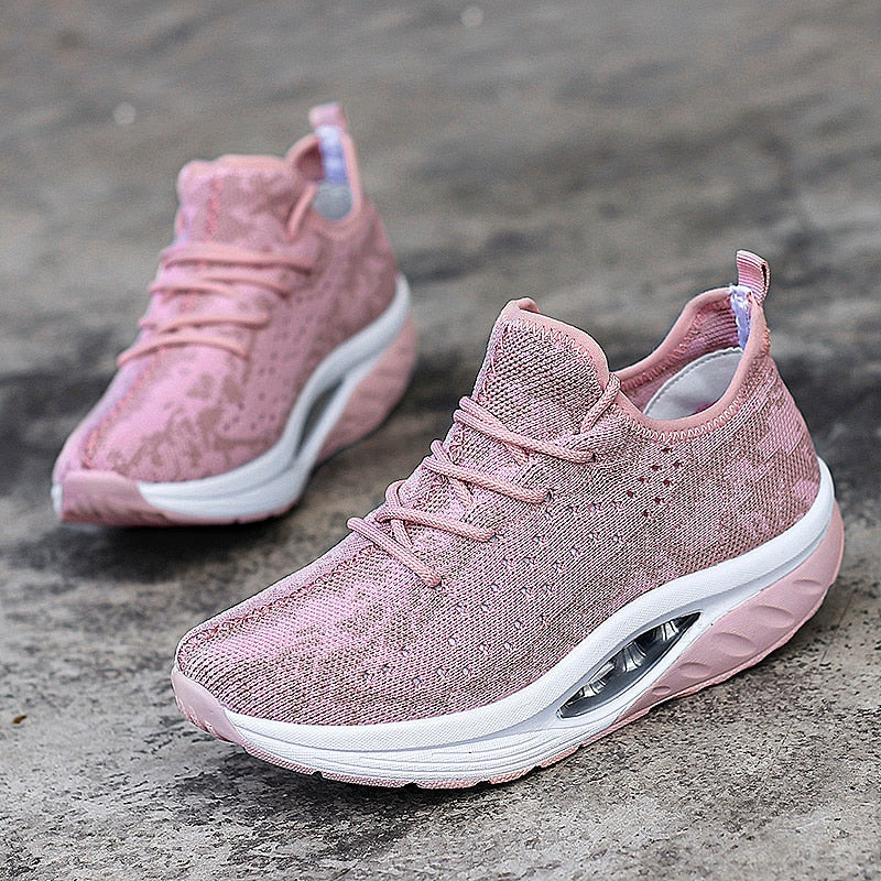 Unisex Comfortable Elastic Textile Sock Sneakers with Air Sole