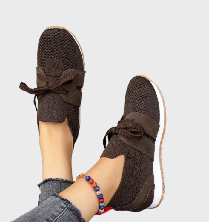 Variant image for Women's Comfortable Breathable Mesh Sneakers with Slip On Design-9