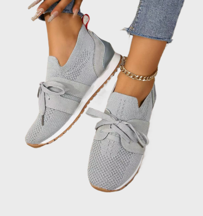 Variant image for Women's Comfortable Breathable Mesh Sneakers with Slip On Design-3