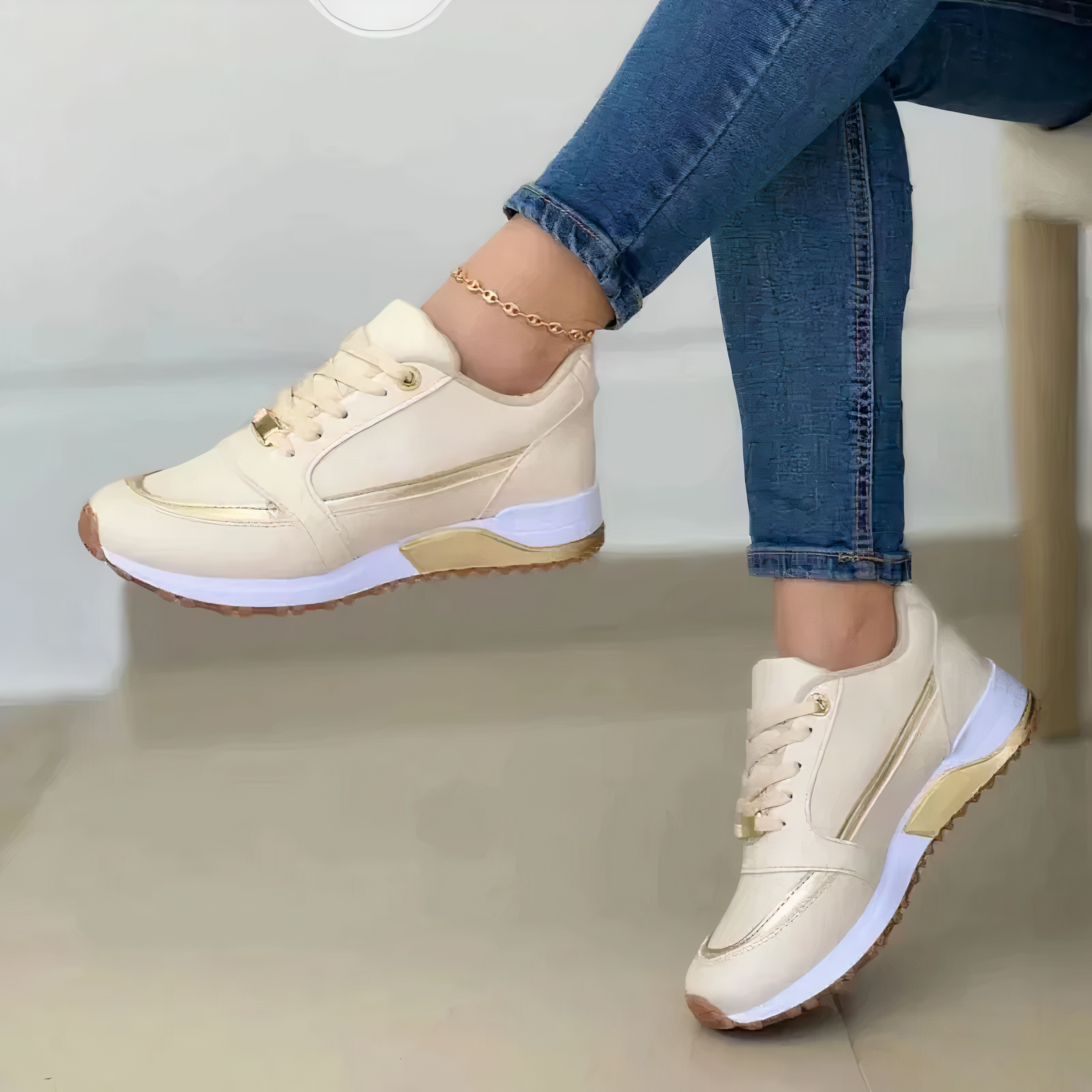 Variant image for Women's Elegant Breathable Sneakers with Orthopedic Support-25