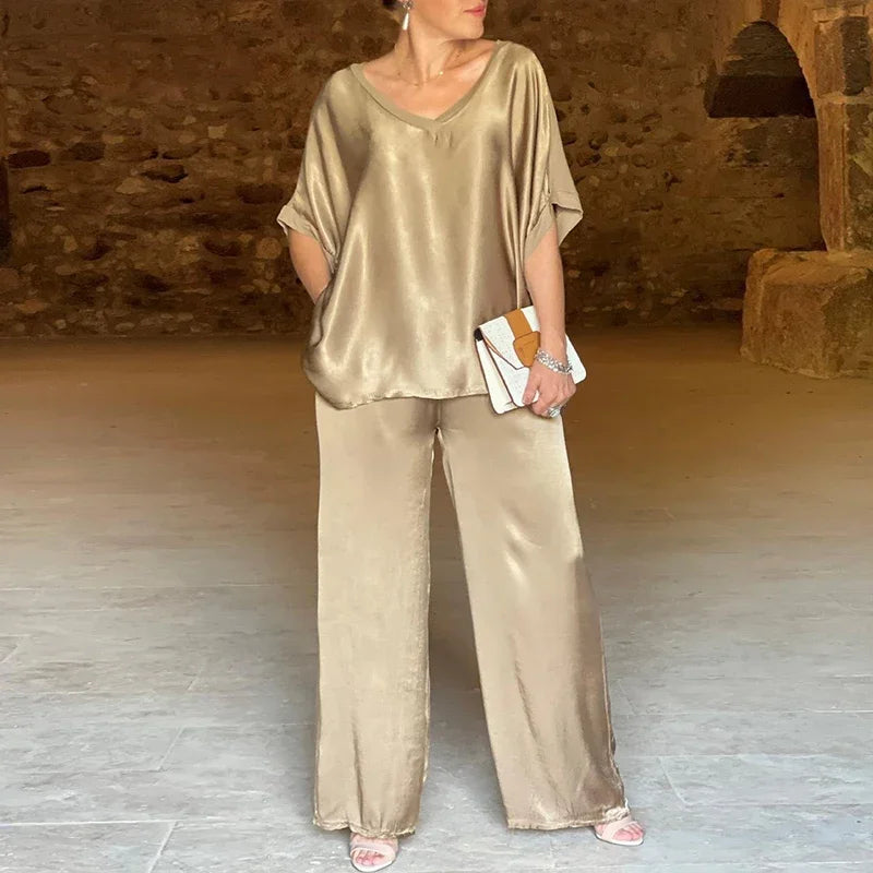 Variant image for Women's Elegant Winter Two Piece Sets with Sophisticated Details-7