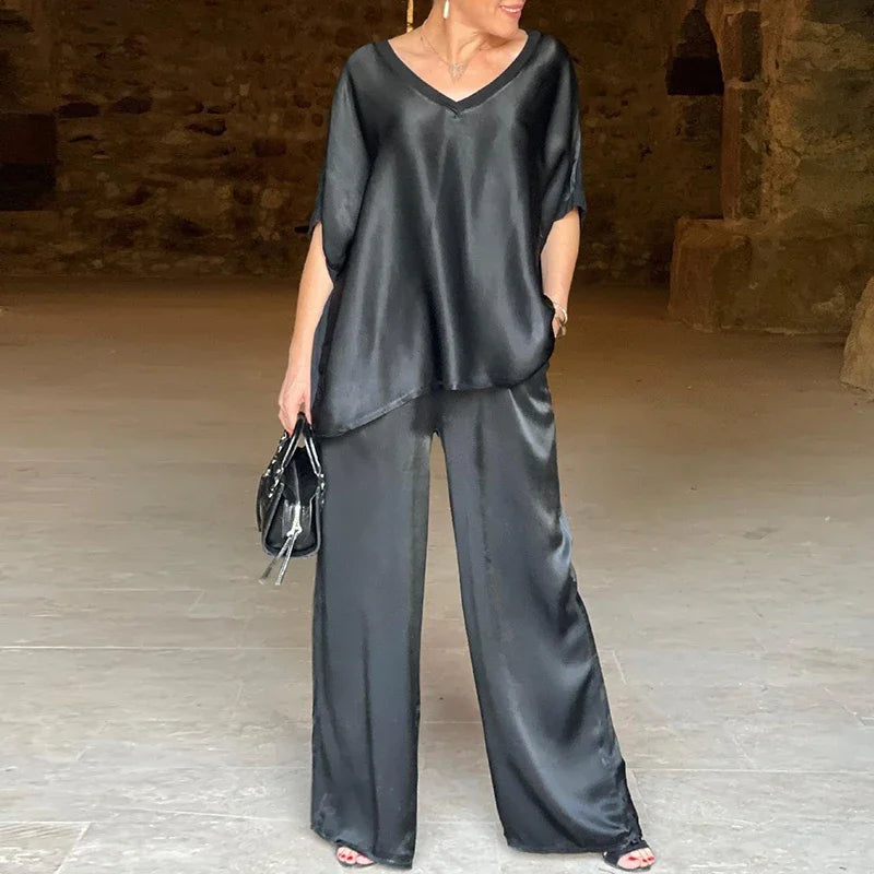 Variant image for Women's Elegant Winter Two Piece Sets with Sophisticated Details-13