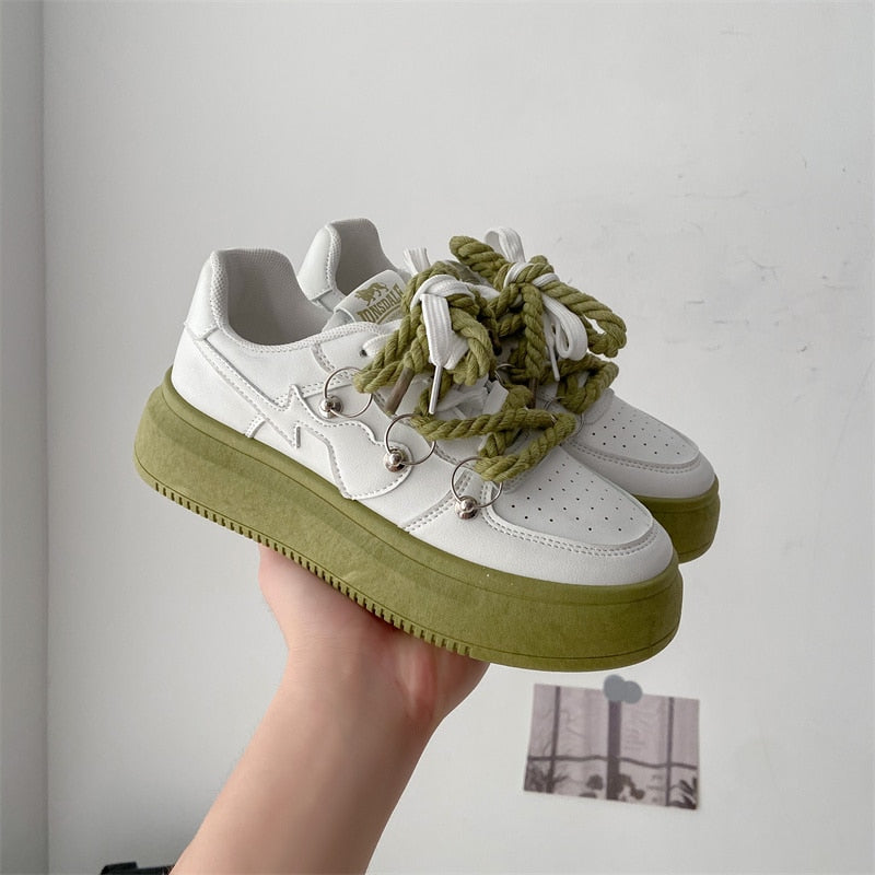 Women's Stylish Breathable Sneakers with Slip-Resistant Sole