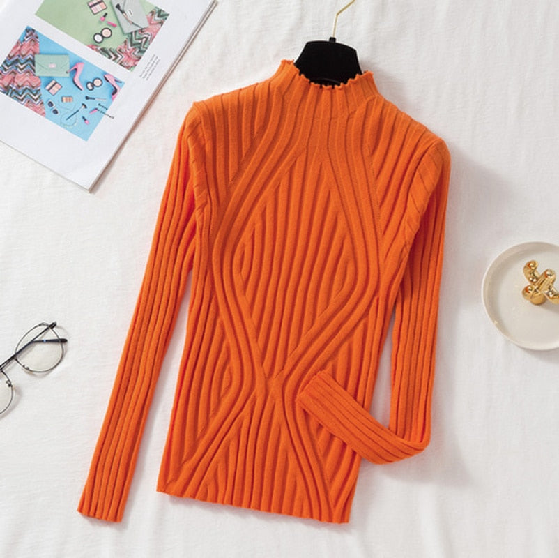 Variant image for Women's Classy Soft Sweater with Long Sleeves-3