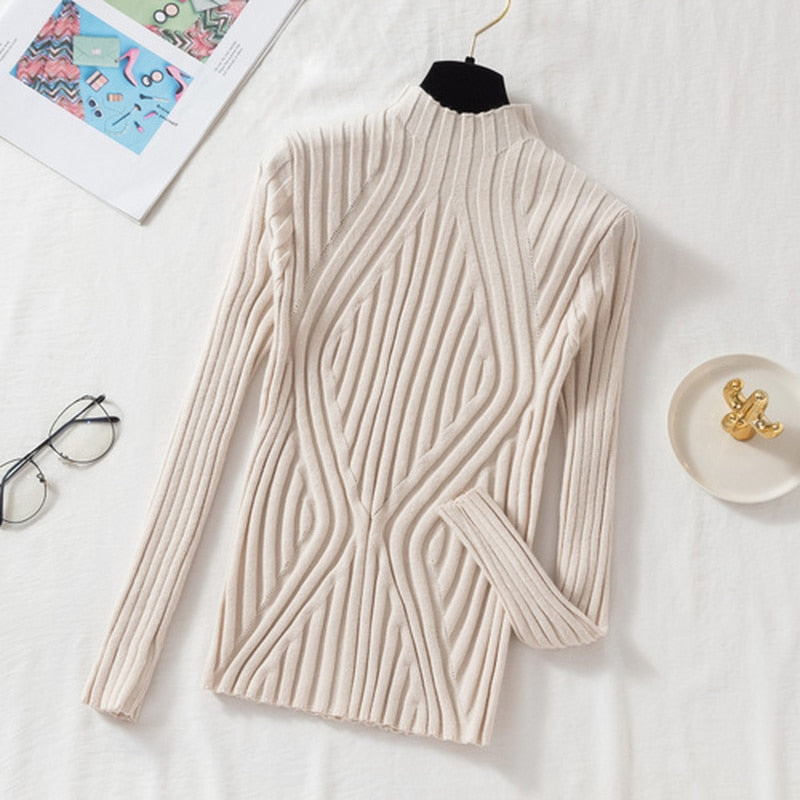 Variant image for Women's Classy Soft Sweater with Long Sleeves-7