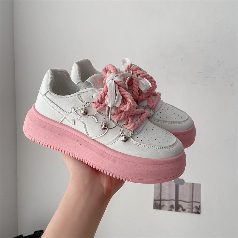 Women's Stylish Breathable Sneakers with Slip-Resistant Sole