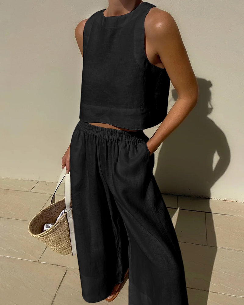 Women's Stylish High-Quality Two-Part Set with Coordinated Pieces