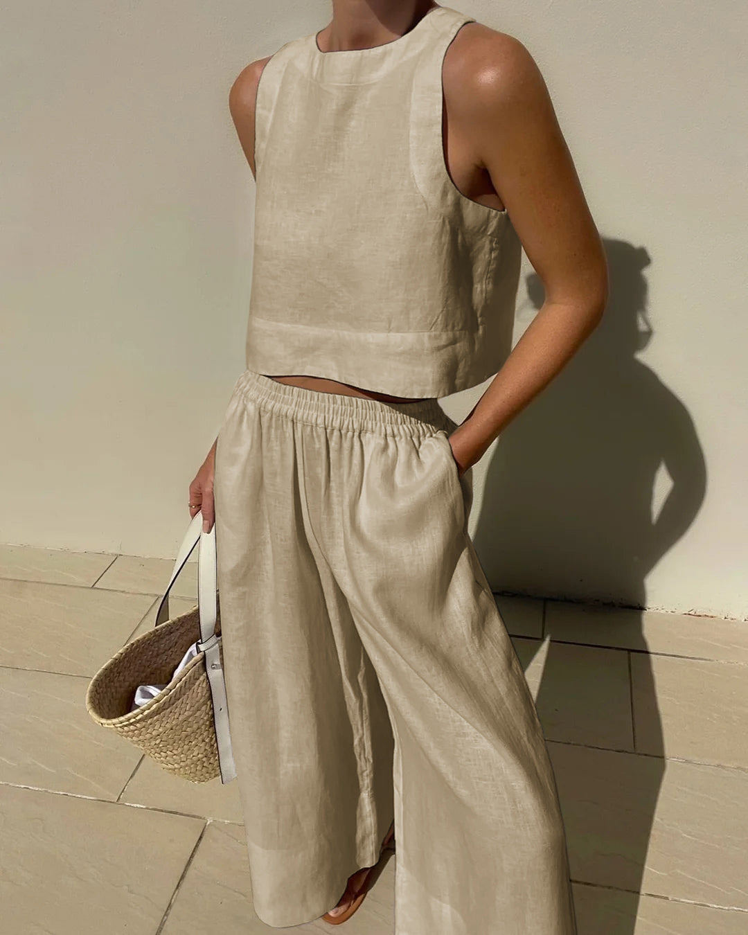 Variant image for Women's Stylish High-Quality Two-Part Set with Coordinated Pieces-1