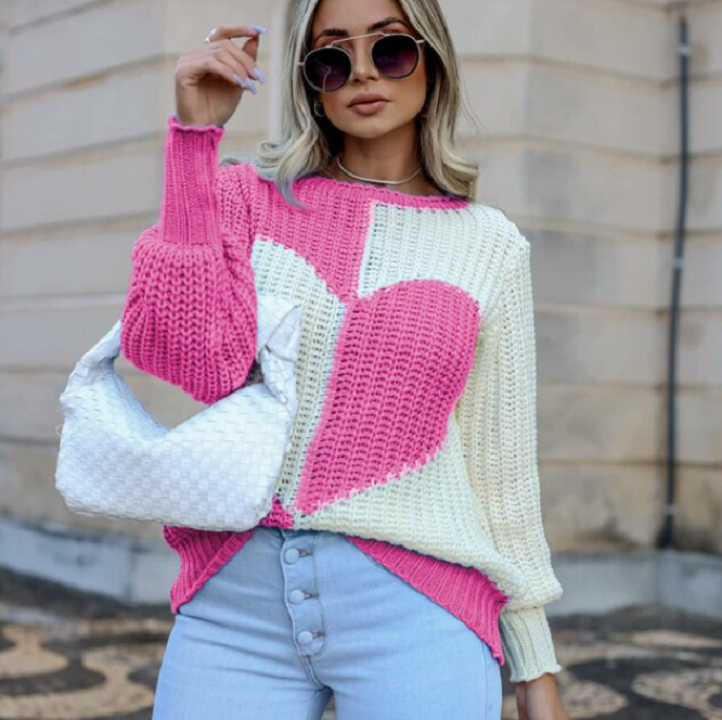 Variant image for Women's Elegant Lightweight Knitted Sweater with Versatile Style-21