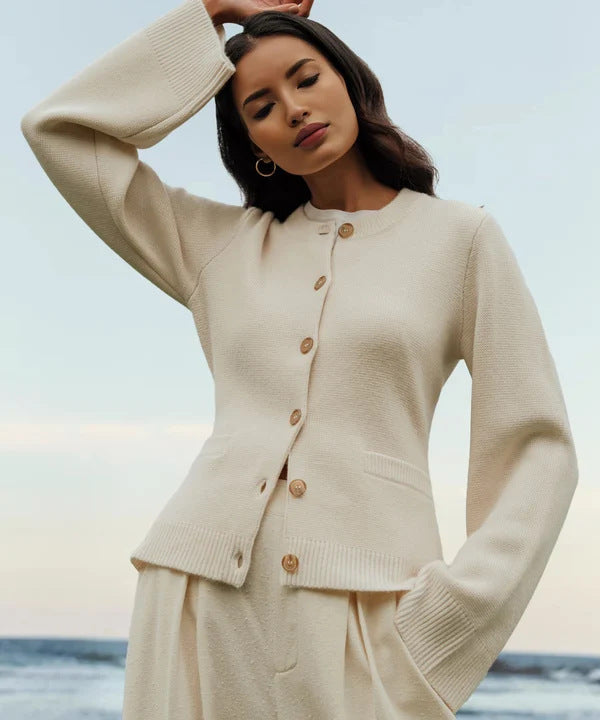 Women's Casual Knitted Cardigan with Buttons | Perfect for All Seasons