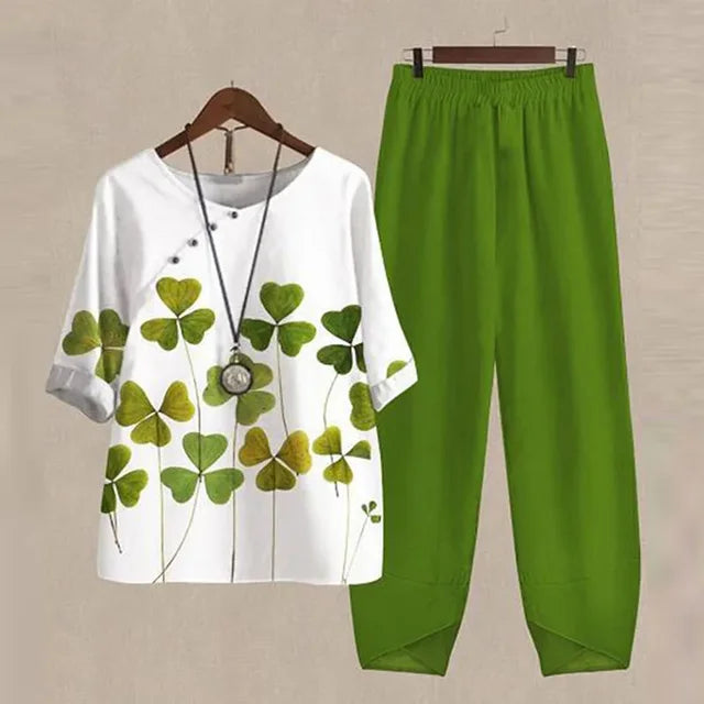 Variant image for Women's Comfortable Soft Fabric Loungewear Set with Versatile Design-41