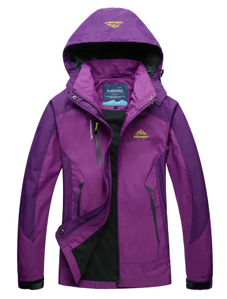 Variant image for Women's Stylish Waterproof Jacket with Wind Protection-25