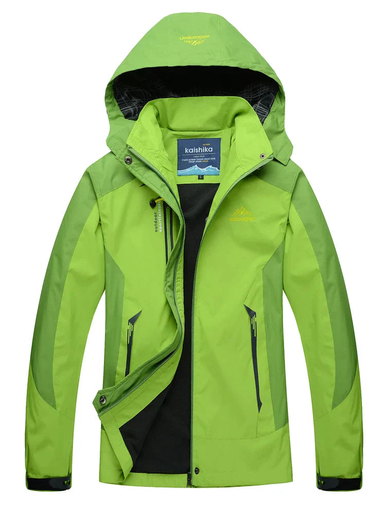 Variant image for Women's Stylish Waterproof Jacket with Wind Protection-7
