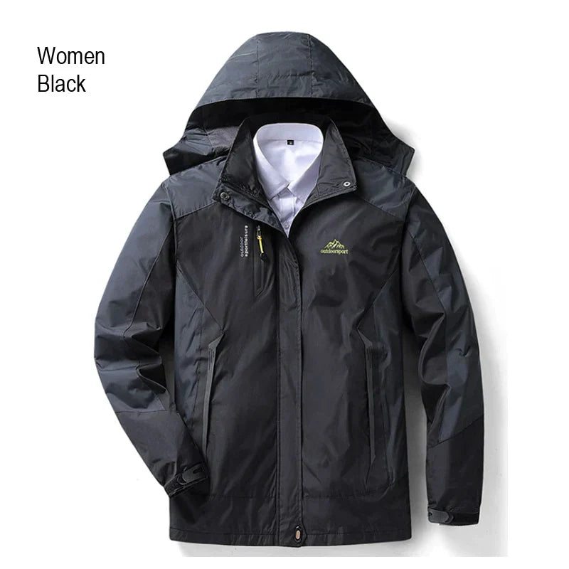 Variant image for Women's Stylish Waterproof Jacket with Wind Protection-13
