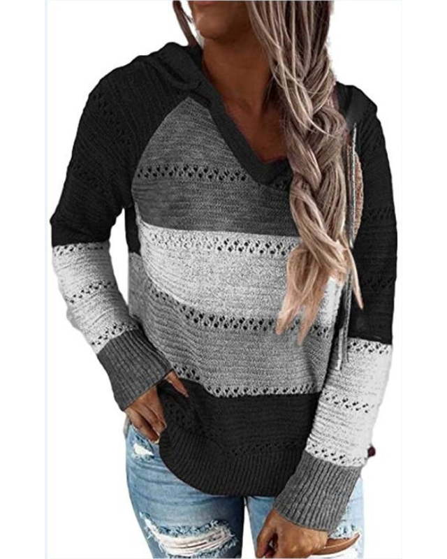 Women's Cozy High-Quality Hooded Sweater with Chic Design