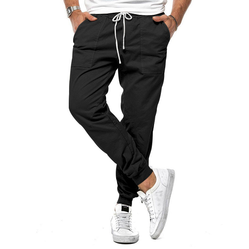 Variant image for Men's Functional Wear-Resistant Cargo Pants with Multiple Pockets-21