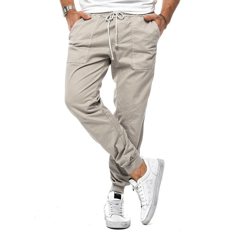 Variant image for Men's Functional Wear-Resistant Cargo Pants with Multiple Pockets-1